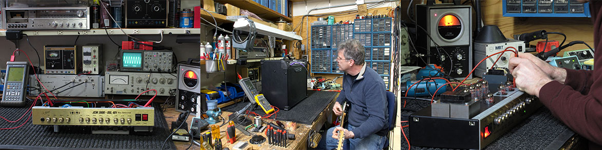 We repair and service other stage gear such as guitar amplifiers, recorders, effects and more!